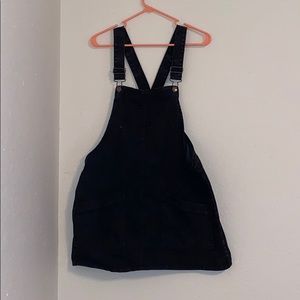 Overall mini skirt